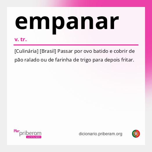 Significado de empanar